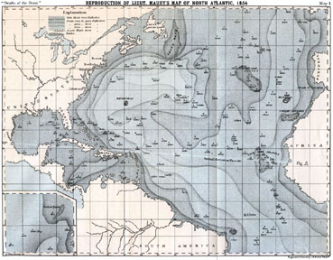 1852 Maury Map